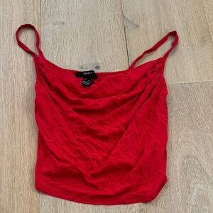 Forever 21 Scarlet Camisole Top